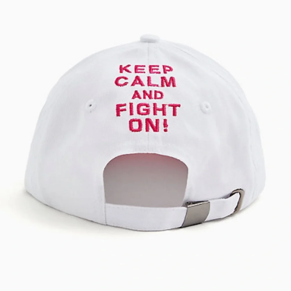 BREAST CANCER AWARENESS BASEBALL CAP - Picture 3 of 3